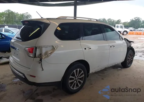 2015 Nissan Pathfinder S из США, поврежденный, VIN 5N1AR2MN9FC719214